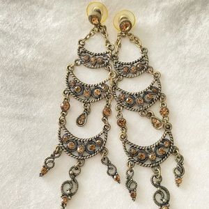 Vintage chandelier earrings